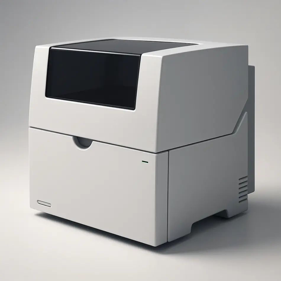 vertical protein electrophoresis system with plates combs and spacers for four gels