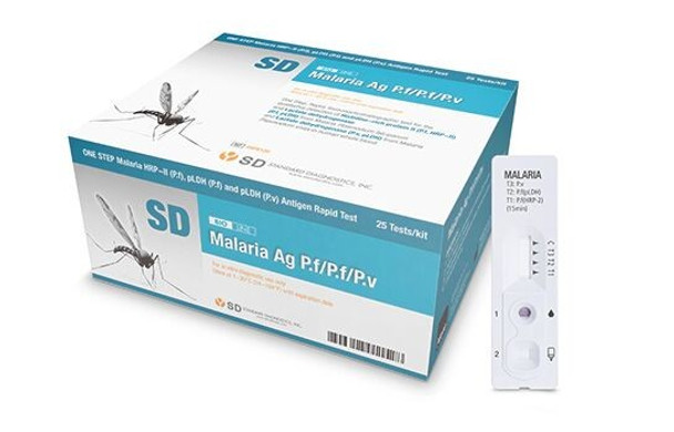 SD BIOLINE Malaria Antigen P.F/PV, 25 Tests